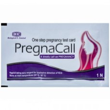 PREGNACALL PREGNANCY TEST CARD