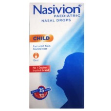 NASIVION PAEDIATRIC CHILD NASAL DROPS 