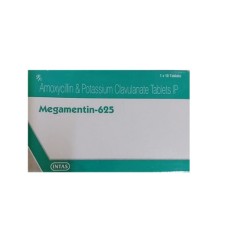 MEGAMENTIN 625 TABLETS