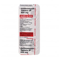 AZITHRAL 500 TABLETS 