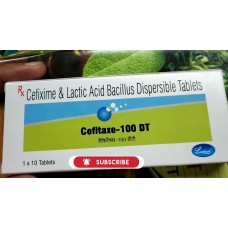 CEFITAXE 100 DT TABLETS