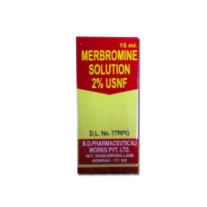 MERBROMIN SOLUTION  2% USNF