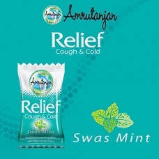 RELIEF COUGH & COLD SWAS MINT